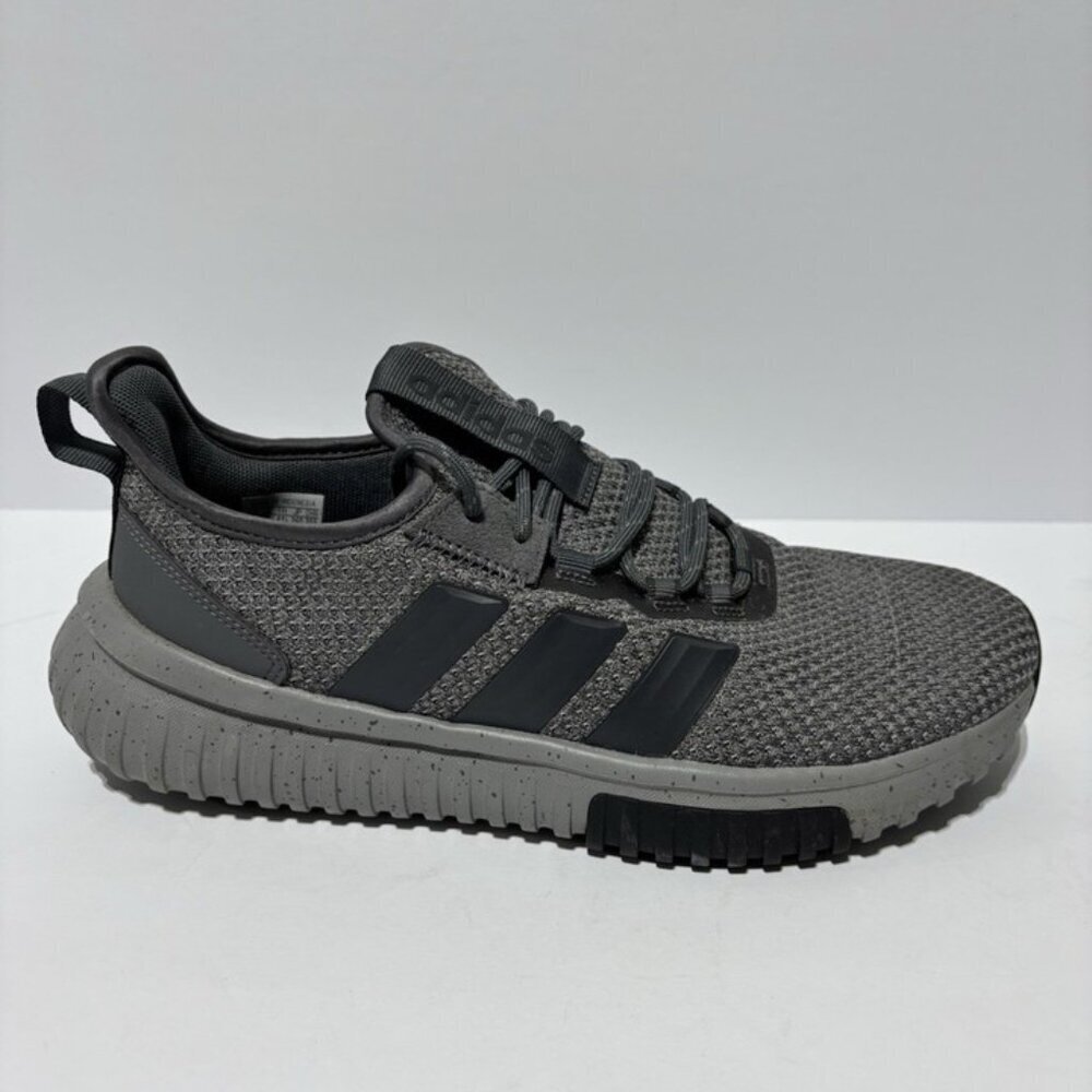 Adidas Men’s Kaptir 4.0 Gray Lace-Up Sneakers, Size 8 M